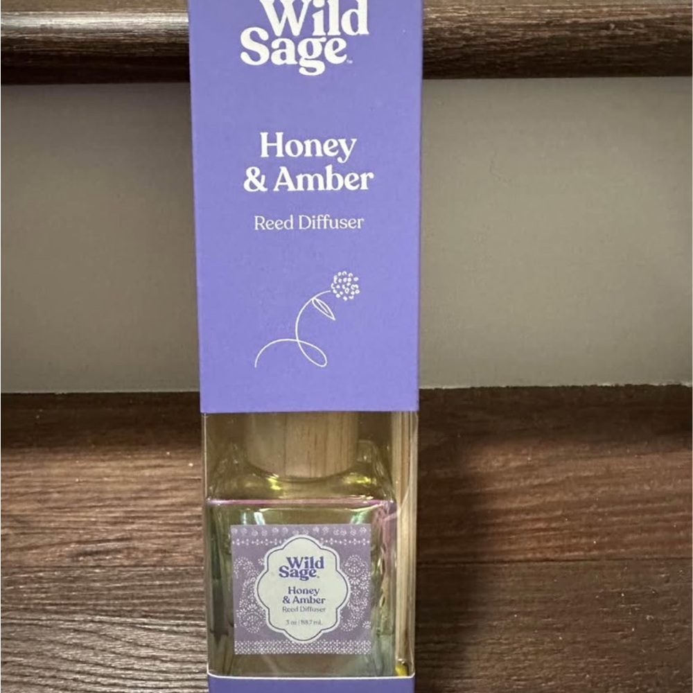 Wild Sage Honey & Amber Reed Diffuser - Lavender
